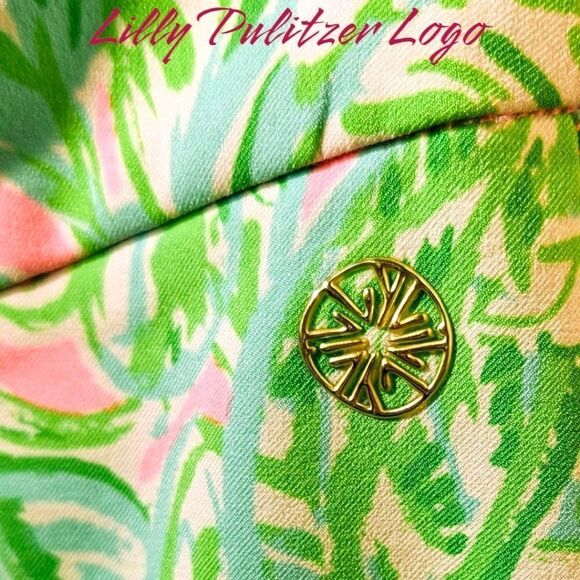 LILLY PULITZER Luxletic 28" UPF 50+ High Rise Weekender Leggings Size 4 NEW - Picture 8 of 16